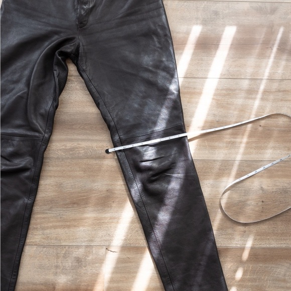 Vintage Jane Norris Genuine Leather Pants - Picture 9 of 16